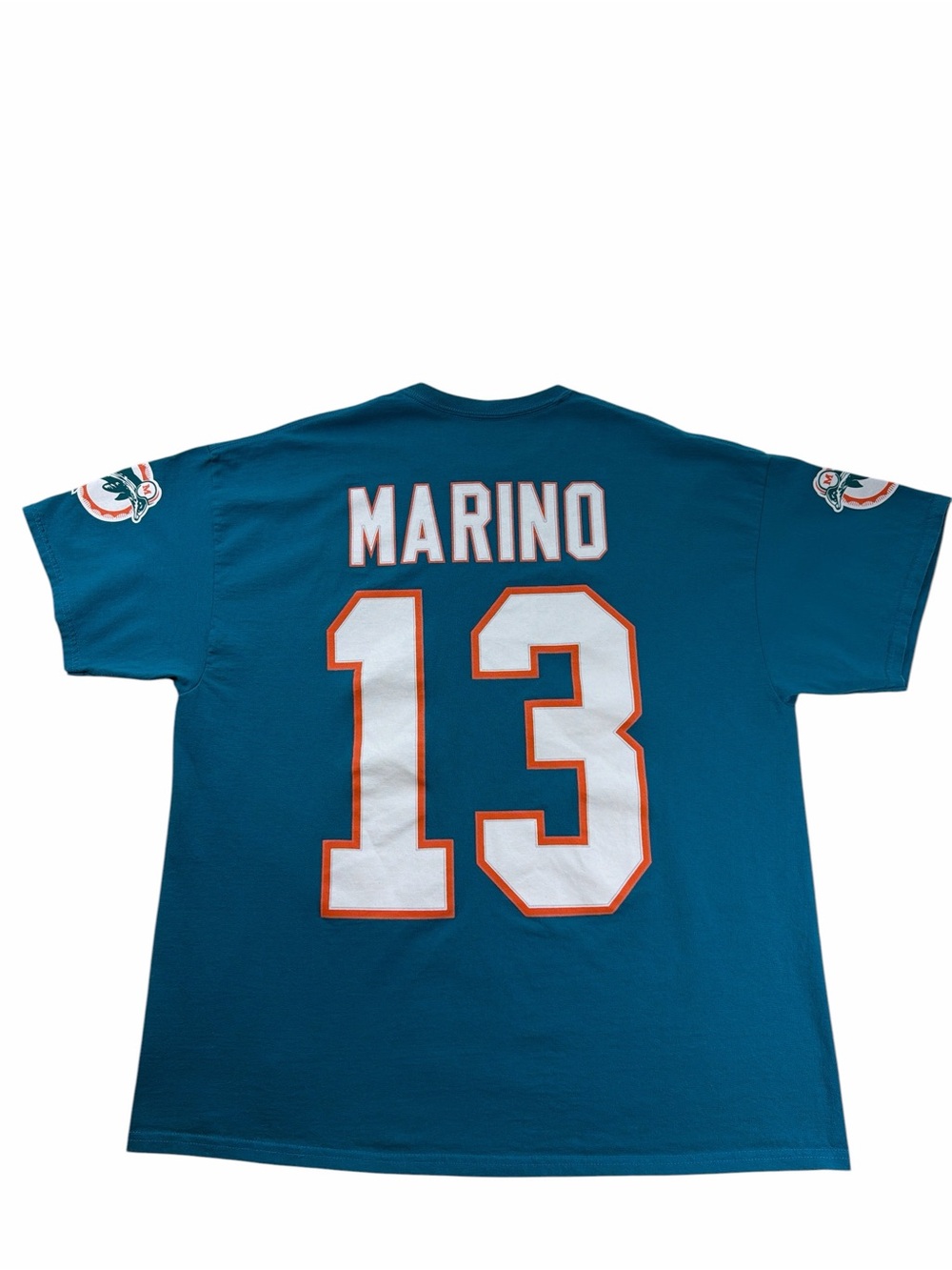 Mitchell & Ness Dan Marino #13 NFL Miami Dolphins T-Shirt Throwbacks Size XXL